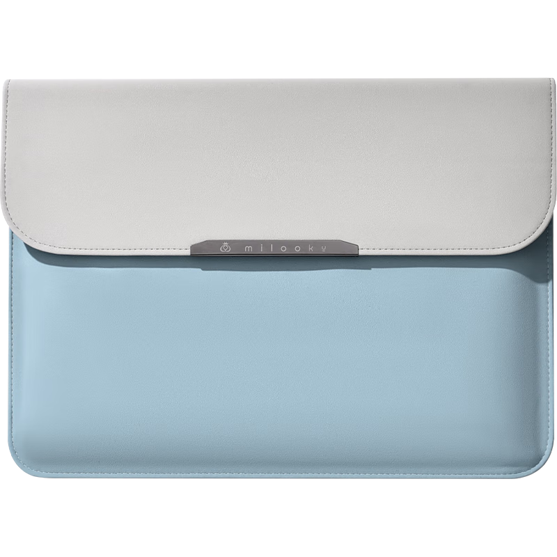 DiYi Workshop 14-inch Laptop Sleeve Business Unisex Leather Case Portable Multifunctional Stand Protective Cover Compatible with Apple Huawei XPro Lenovo Xiaoxin Notebook Laptop Sleeve