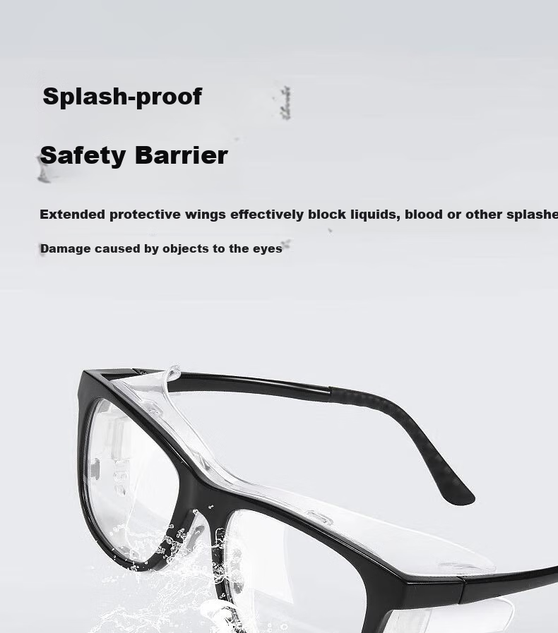 FESETE Wet House Mirror, Protective Goggles against Pollen, Specialized Glasses for Post-Cataract Surgery, Moisturizing Glasses for Dry Eye Syndrome, Father's Day Gift 5