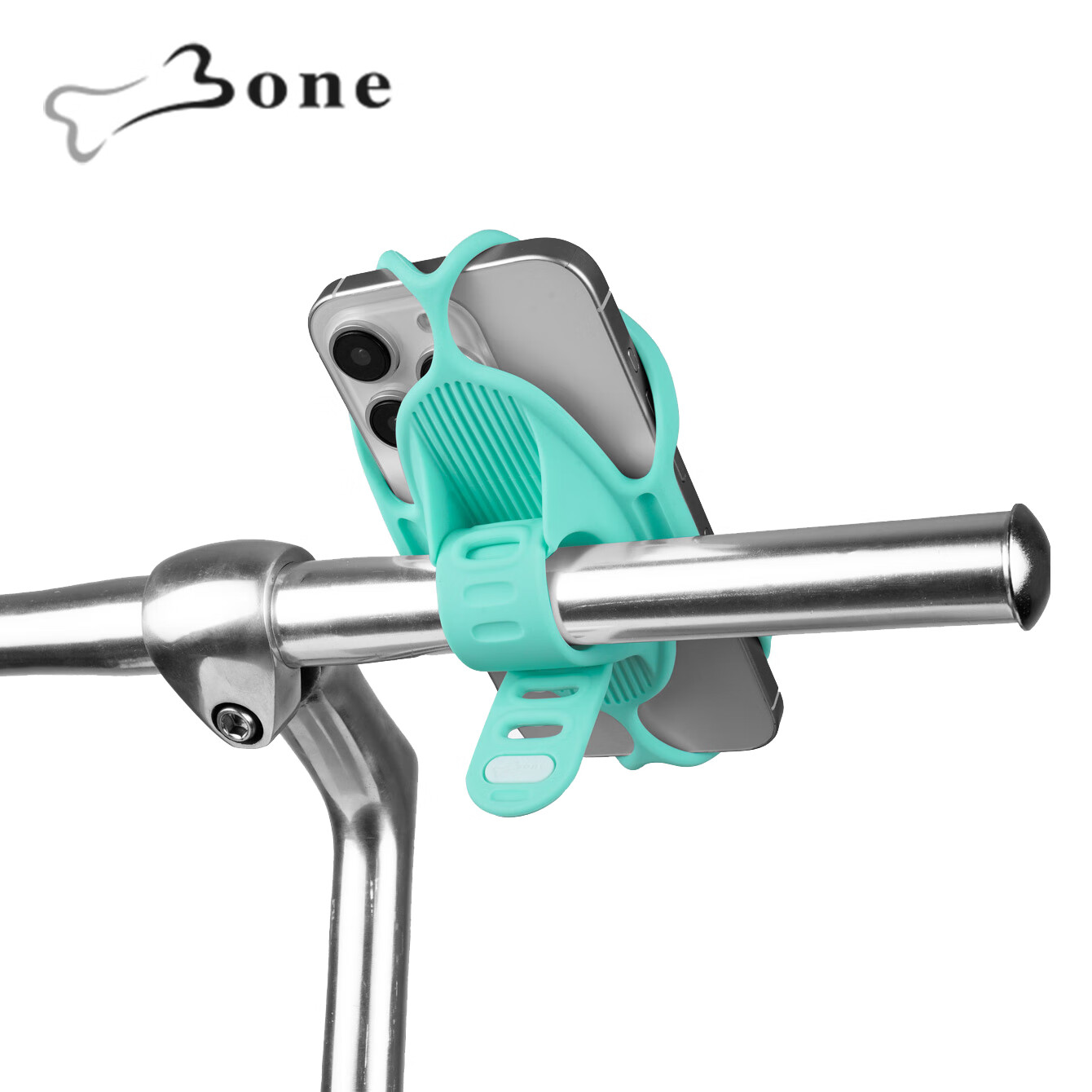 Bone Road Bike Phone Mount, Integrated Handlebar Foldable Bicycle Specialized Mountain Bike Riding Navigation Bracket, Shockproof