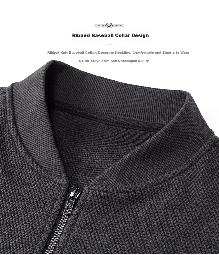 FIRS Baseball Collar Jacket Spring And Autumn Style Casual Versatile Pineapple Pattern Elastic Cardigan Comfortable Skin-Friendly Men's Outerwear 4