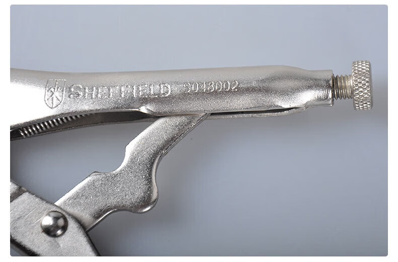 Gangdun SHEFFIELD S048004 Straight-Shank Pliers, 7" 1