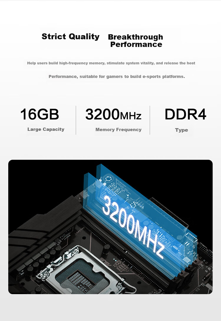 AMD & MSI Creator (Ryzen R5-5650GE, 8GB RAM, 256GB SSD, Business Keyboard And Mouse) Designer Office Desktop Computer, 5600G Motherboard 3
