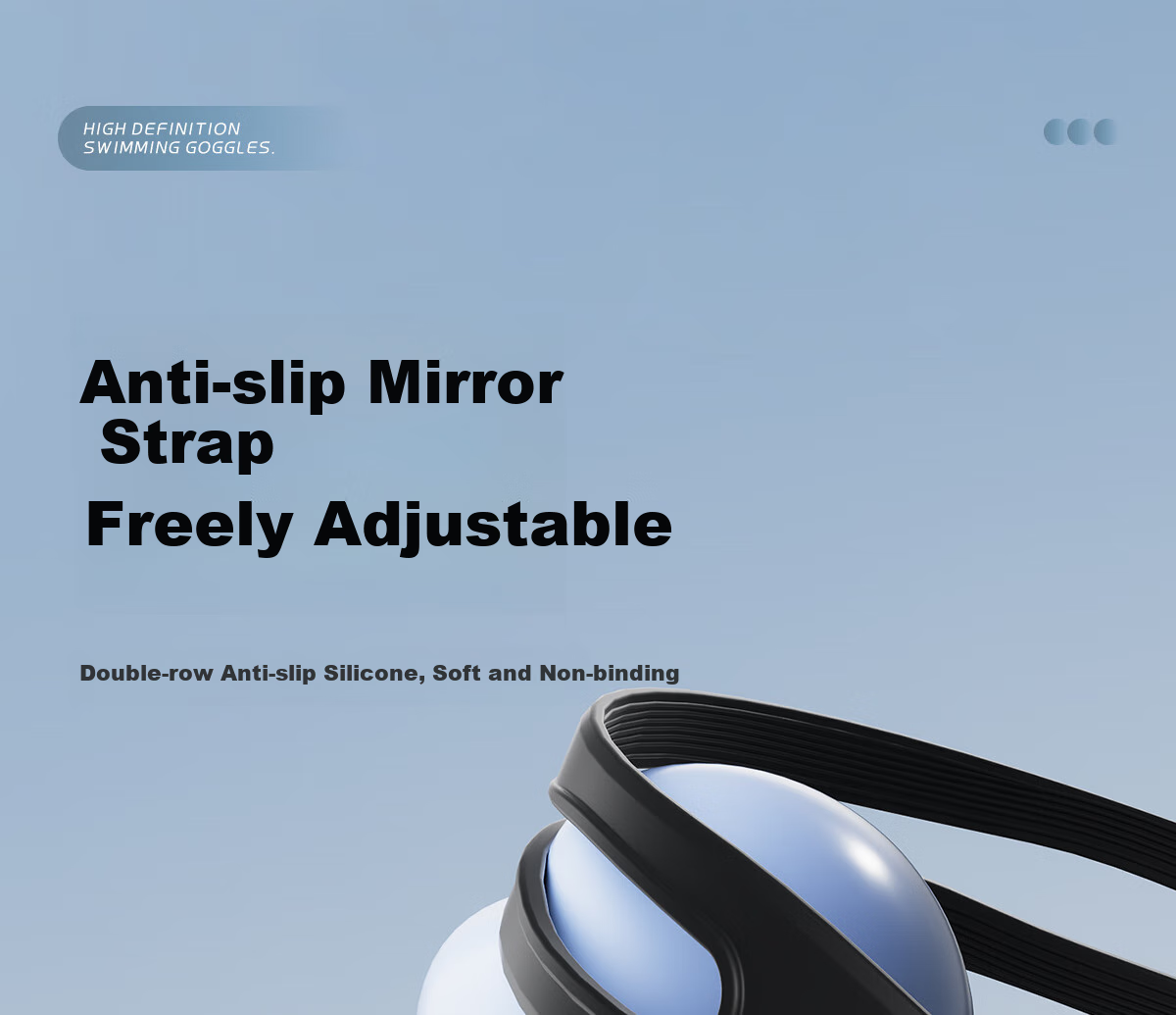 361° Swimming Goggles, Waterproof And Anti-Fog, High-Definition for Men And Women, Small Frame, Suitable for Myopia, Professional Racing, Adjustable Comfortable Fit without Tightness 6
