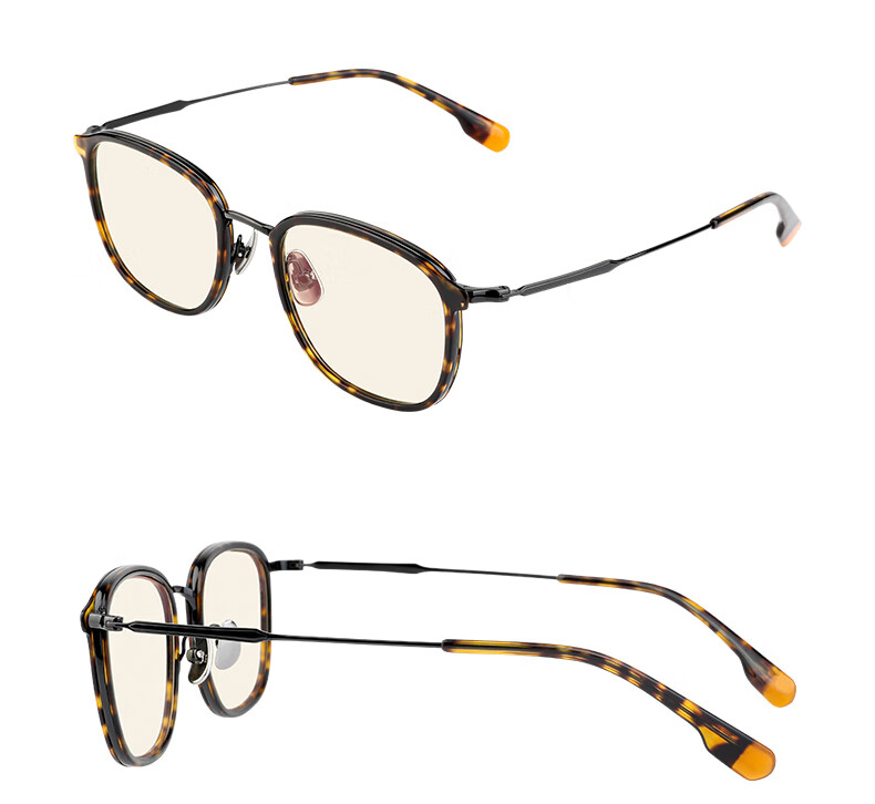 Blutech Blue Light Blocking Glasses Anti-Radiation Natural Look [Tortoiseshell Round Frame] Non-Prescription Blue Light Blocking 5