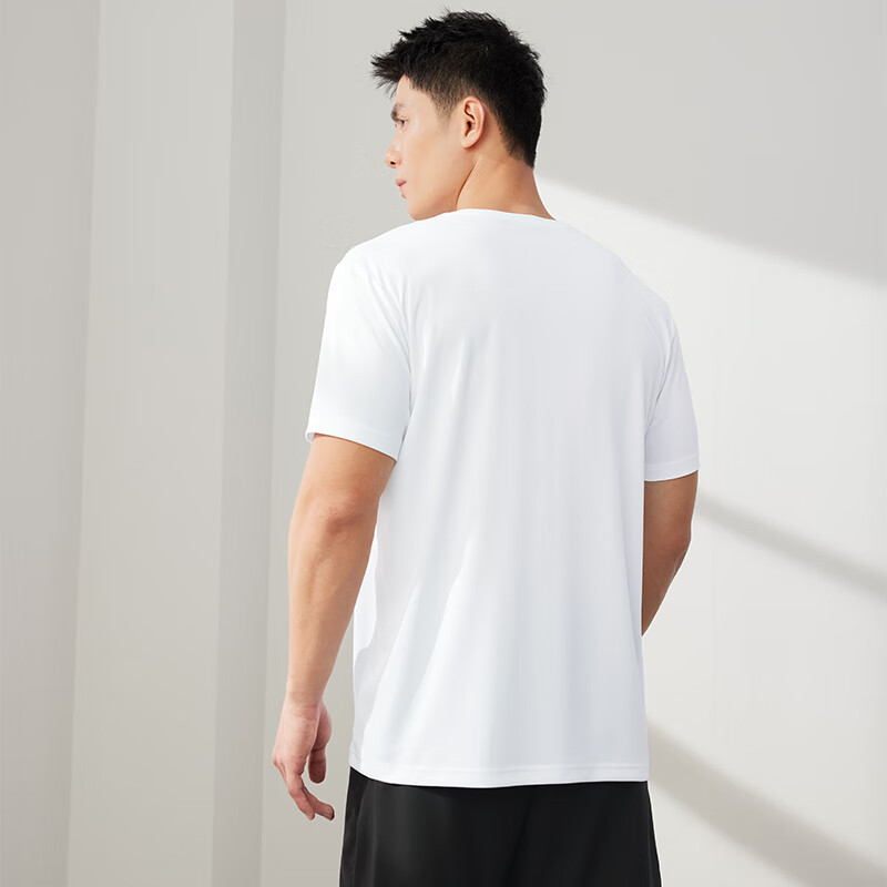 361° Men's Running Workout Set, Summer Quick-Dry Fitness Casual Short-Sleeve Shorts Two-Piece Suit 652524001H-1