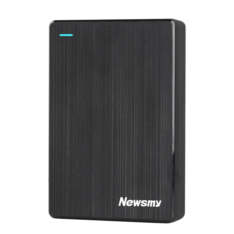 Newsmy 1TB External Hard Drive Mechanical Dual Disk Backup 250+750GB Xuanying Series USB3.0 2.5-Inch Xuanhan Black Photo And Video Backup