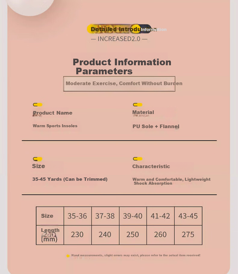 Warrior Warm Fleece-Lined Sports Insoles for Men And Women, Winter Cotton Cold Protection R16036 Gray 45-46 15