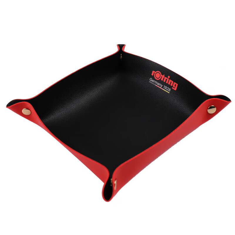 Rotring mechanical pencil writing tool leather storage tray