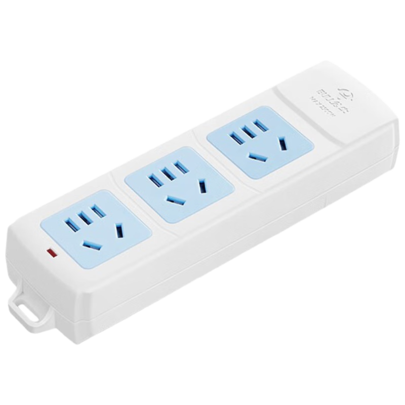BULL Socket without Cord, Wireless Power Strip, Self-Wiring Semi-Finished Product, Extension Cord Box Assembly Engineering, 3-Outlet Two/three-Prong Multi-Hole 10A Power Supply without Switch GN-A03
