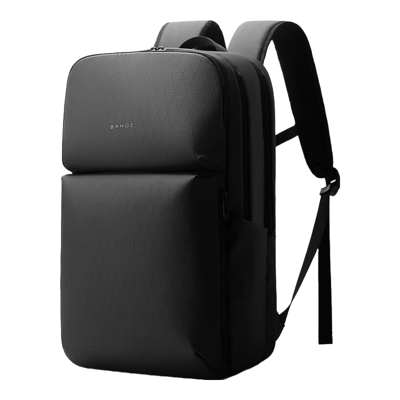 Bange Commuter Travel Large Capacity Backpack for Men, Gift Handheld Casual Lightweight Laptop Bag for College Students, Model 3065 Black