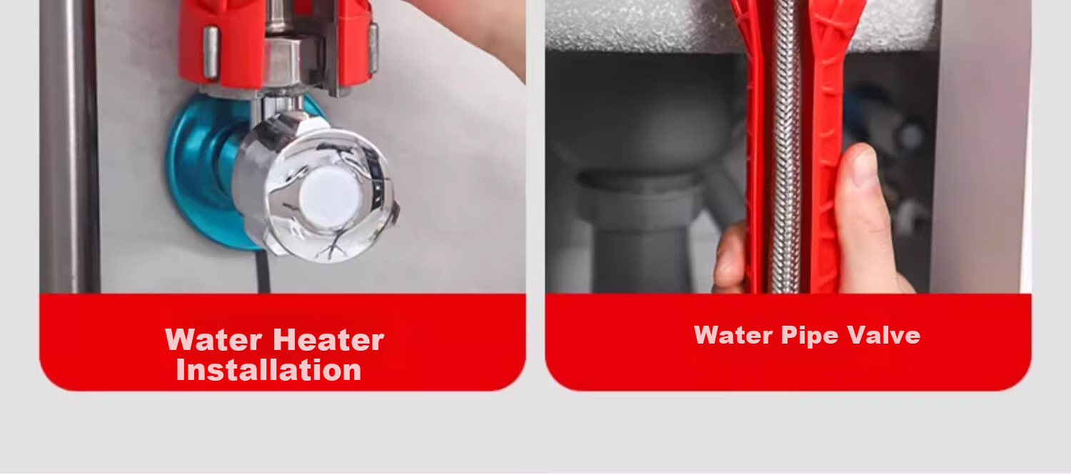 Shouli Sink Wrench, Faucet Installation And Removal Tool, Loosening Device, Multifunctional Eight-In Plumbing And Bathroom Universal Wrench 6