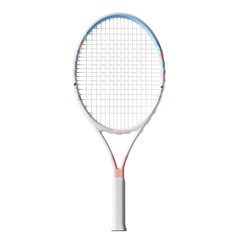 361° Kids Carbon Composite Tennis Racket Rebound Trainer Beginner Single Racket Set with Trainer