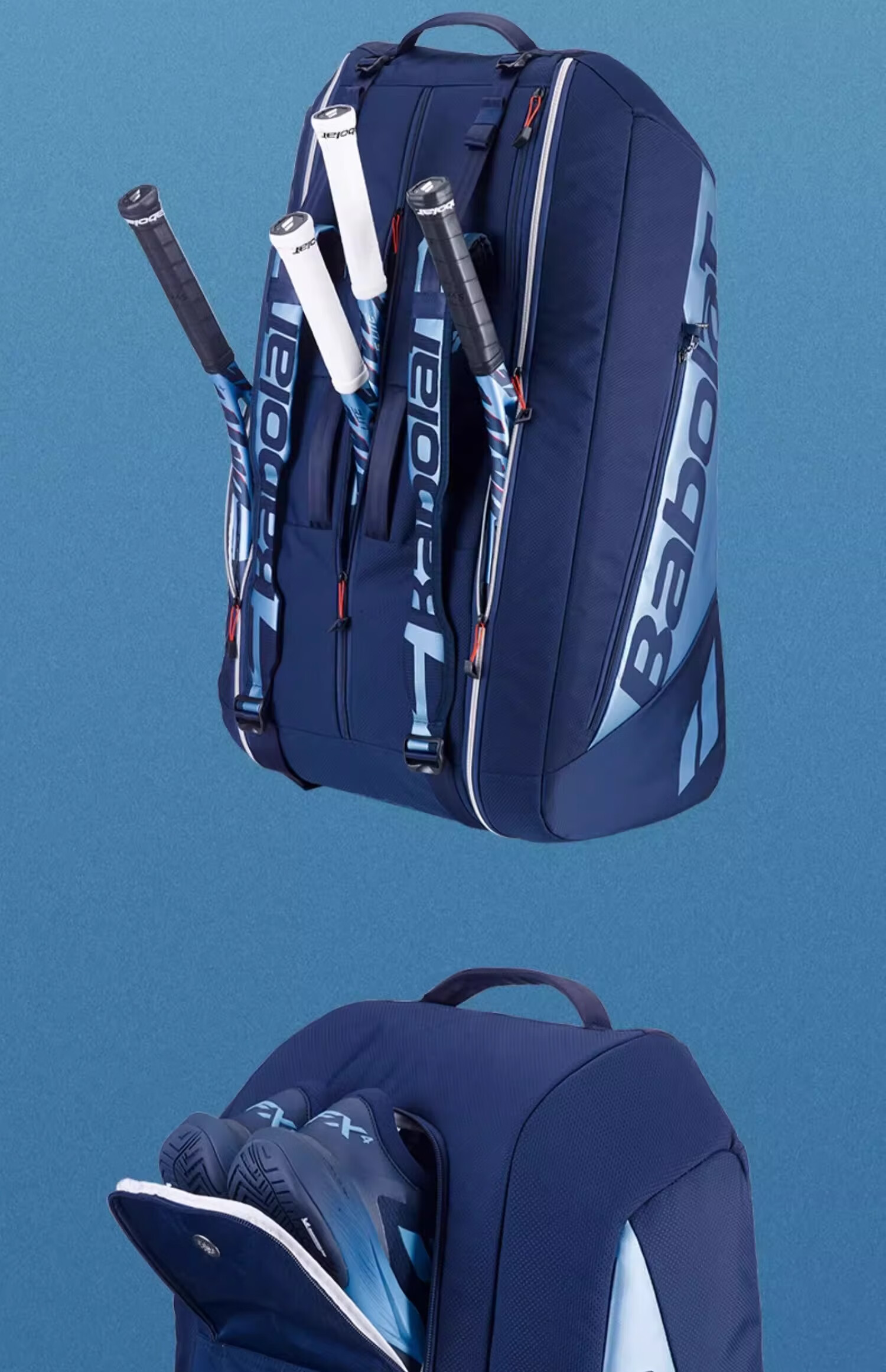 Babolat , Babolat Tennis Bag, PURE DRIVE Series Tennis Racket Bag, Babolat Professional Tennis Bag, Backpack 3
