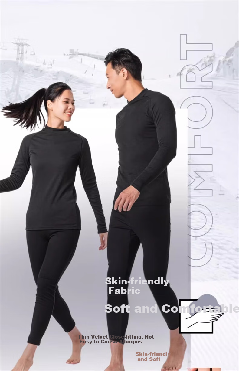 DECATHLON Men's Autumn Long Johns, Quick-Drying, for Running And Skiing, OVW1 Black, Size L, 2456165 9
