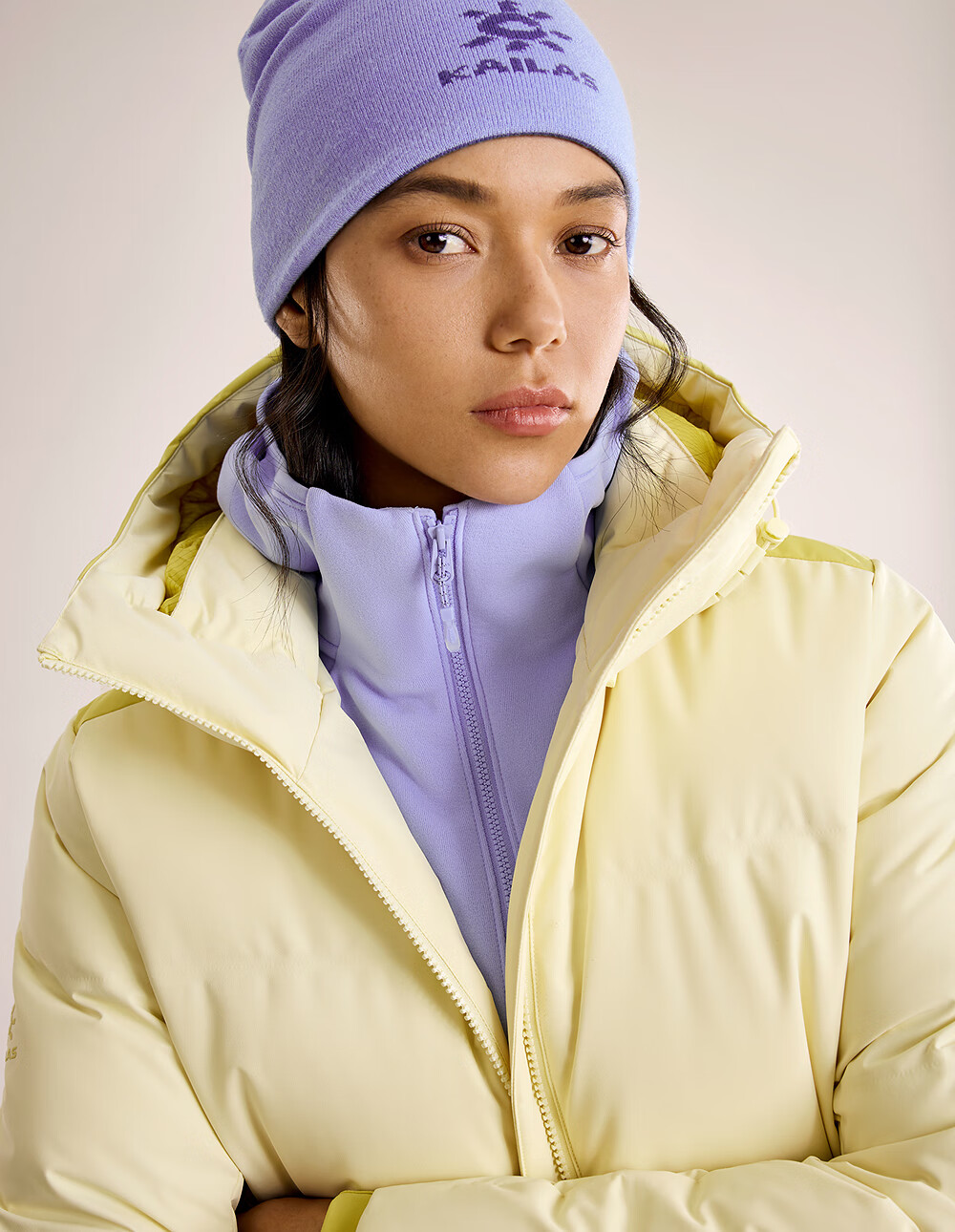 KAILAS Kailas Dagu Women's 700 Fill Power Goose Down Insulated Waterproof Windproof Outdoor Winter Hooded Down Jacket 1