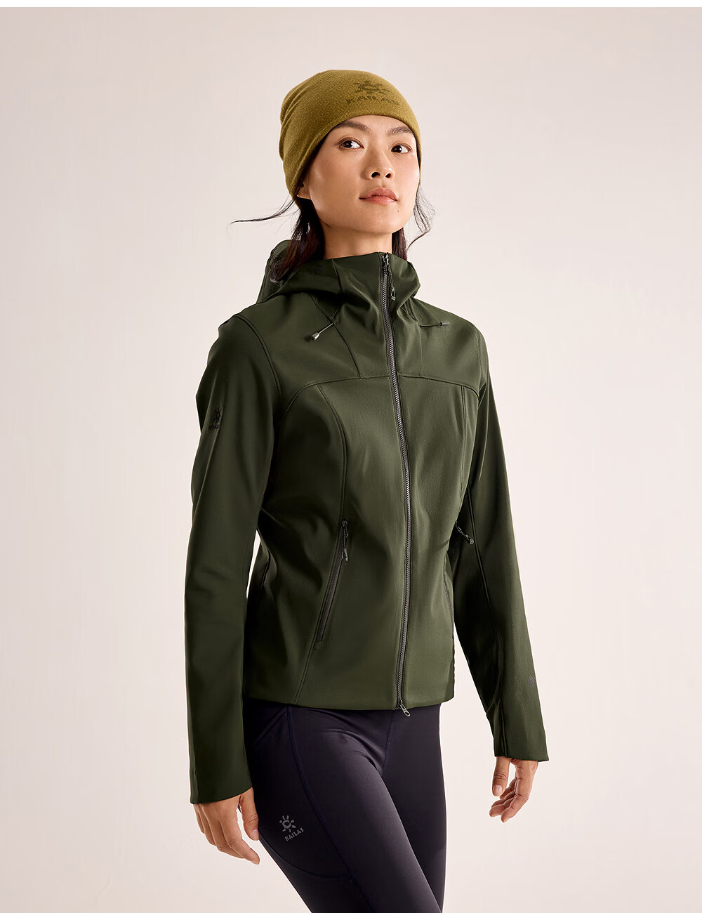 KAILAS M8 IC-MAX Men's Softshell Jacket GTX 3L Windproof Water-Repellent Warm Breathable Hiking Coat 16