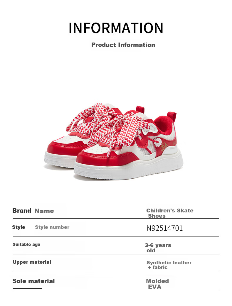 361° Children's Shoes, Kids' Sneakers, Spring And Autumn Boys And Girls, Ages 3-14, Lightweight Soft Elastic Loafers, White, Size 37 26
