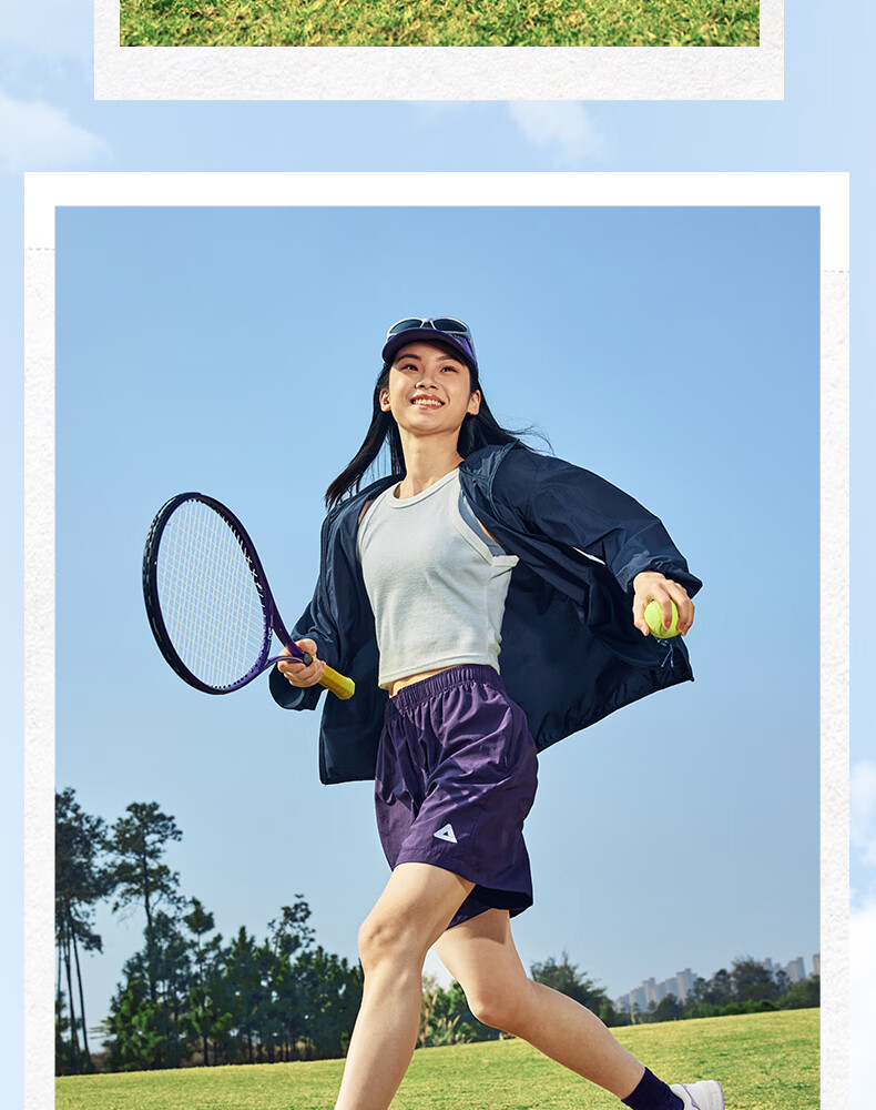 PEAK Taiji White Sneakers for Women, Summer Mesh Breathable Wear-Resistant Versatile Casual Shoes, Thick-Soled Height-Increasing Sports Shoes DB520118 6