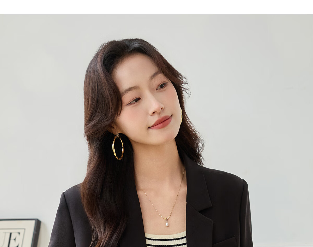 PinCai Women's Black Short Blazer Suit Jacket Casual Long Sleeve Shoulder-Padded Professional Workwear P51U001 27