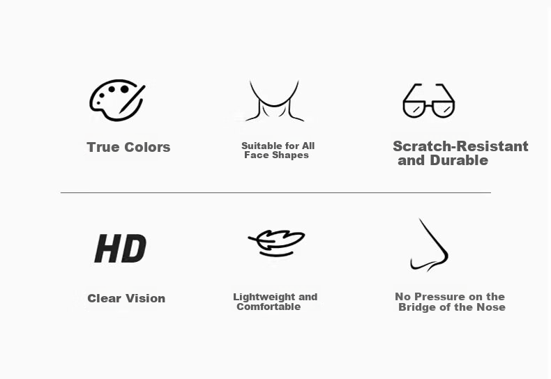 LESCA LUNETIER Natural Crystal Reading Glasses for Men, High-Definition Clear, Ultra-Lightweight, High-End Brand Genuine Product, Donghai Crystal Stone Glasses for Middle-Aged And Elderly 2
