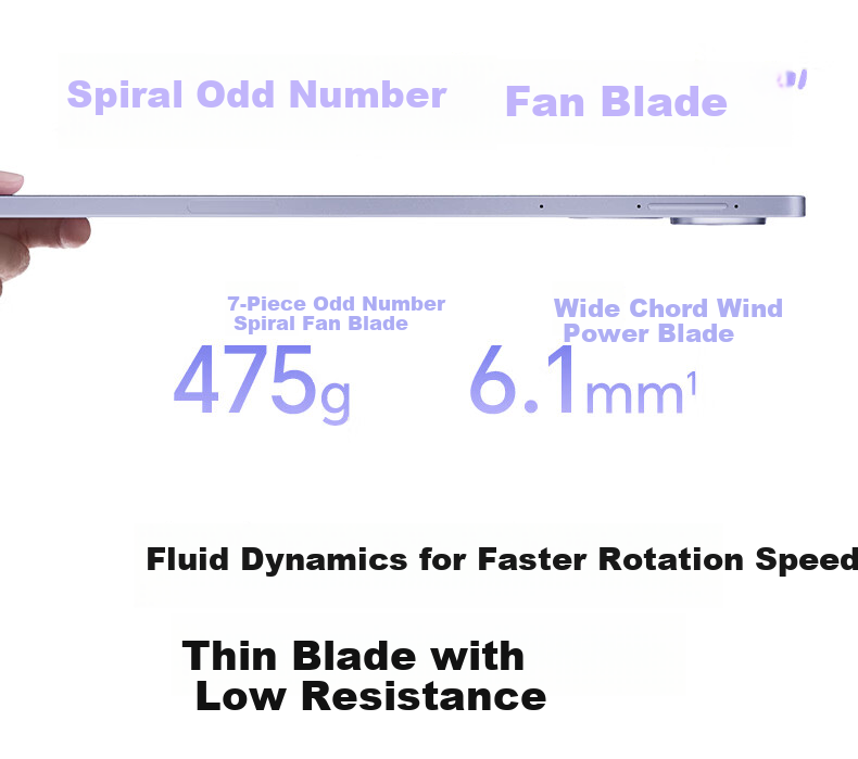 HONOR Tablet V9 [Subsidy], 11.5-Inch Tablet, Ultra-Thin, 10100mAh Large Battery, 2.8K Eye-Protection Screen, 8GB+128GB, Luyan Purple 3
