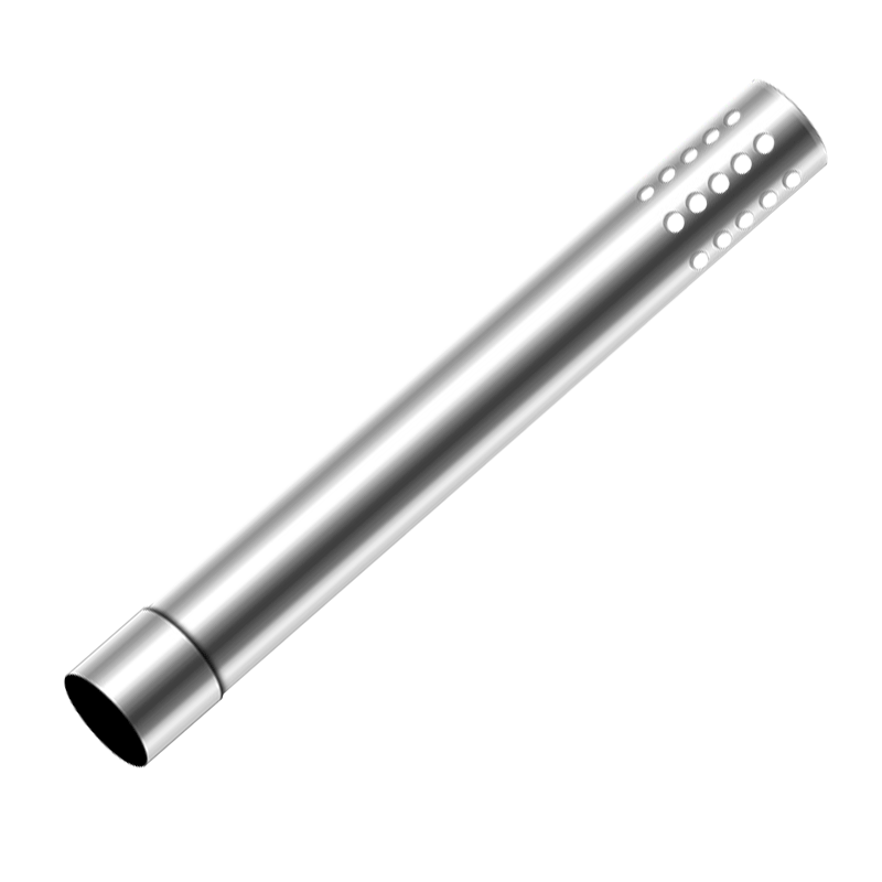 PURPAVWINNER Thickened Stainless Steel Gas Water Heater Exhaust Pipe Fitting, Universal Chimney Flue, Outdoor Anti-Backdraft Pipe, Φ6*50CM