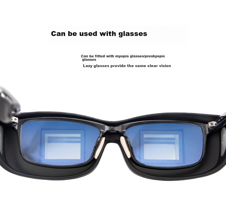 DRATRA Lazy Glasses Multifunctional Reclining Reading And TV Viewing Reflector Mirror Ultra-Light Flat Lying Watch Shows Gadget 5