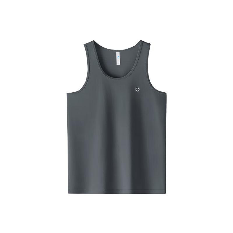 HLA [Light Luxury Vacation] Sleeveless Tank Top for Men, Zero-Carbon Tencel Antibacterial Anti-Mite Basic Undershirt Thin Vest