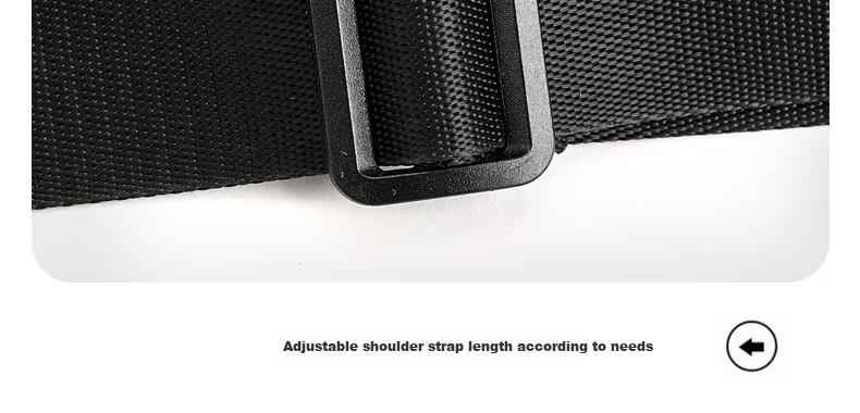 361° Crossbody Bag for Men And Women, Casual Sports Backpack, Large Capacity Chest Bag, Commuter Shoulder Bag for Men, Black 21