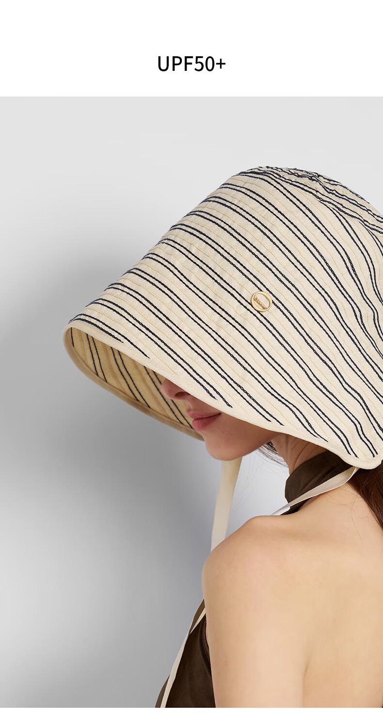 Kenmont Wide Brim Sun Protection Hat for Women, Summer Celebrity Style Sun Visor, UV-Resistant Lightweight Face-Slimming Sunhat 6214 6