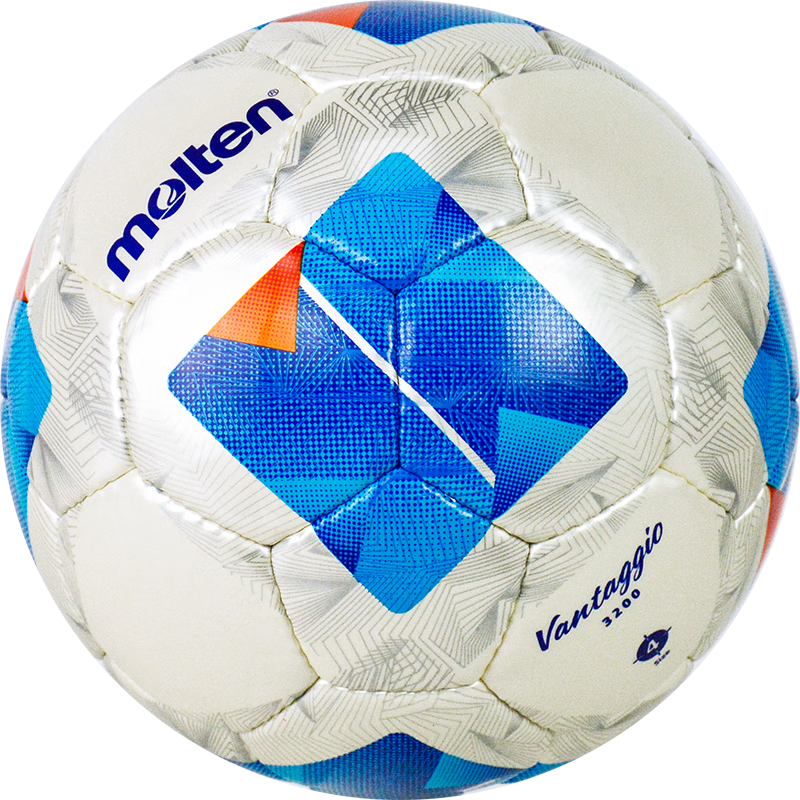 Molten F5N3200 Hand-Stitched PU Butyl Inner Liner, Anti-Sand Air Valve, Student Competition Training Soccer Ball