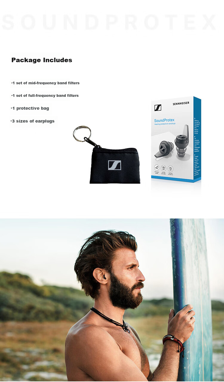 Sennheiser SoundProtex Plus Earplugs 7