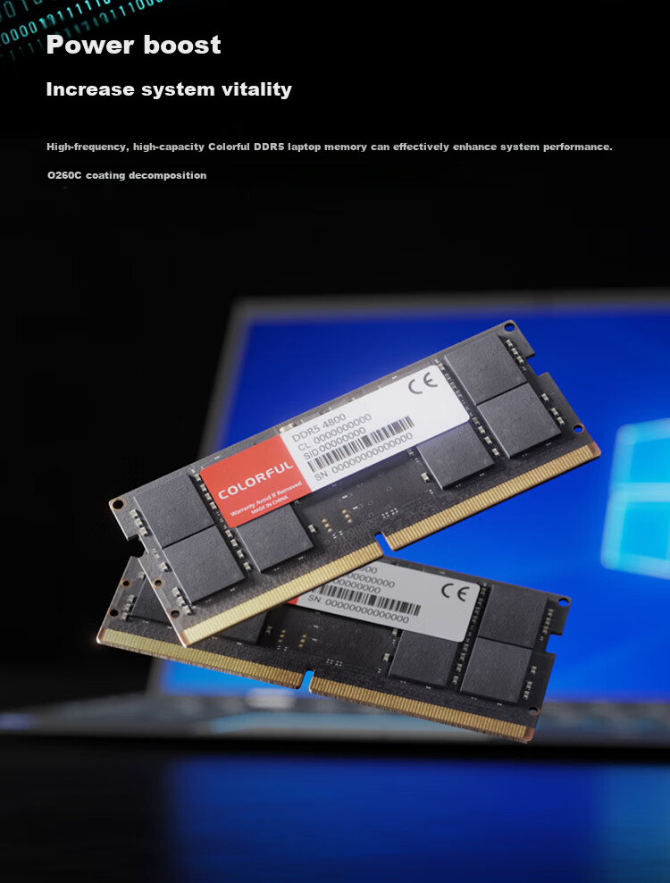 Colorful 24GB DDR5 5600 Laptop Memory Module 5