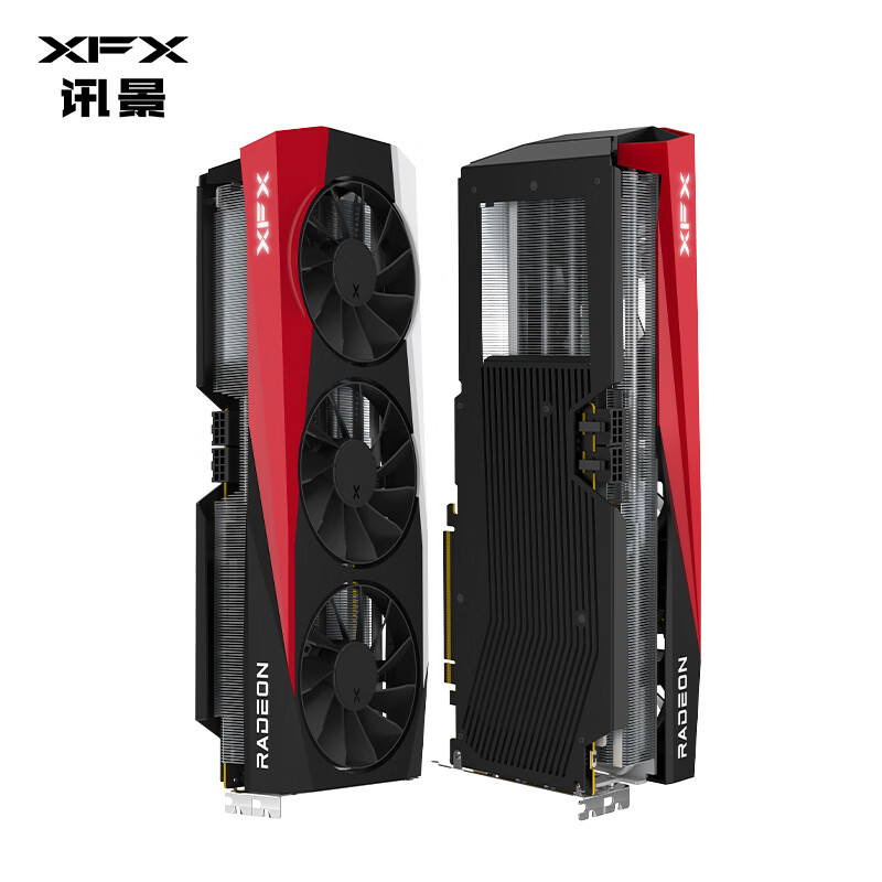XFX AMD RADEON RX 9070 XT Overseas Edition, 16GB, New Gaming And Design Graphics Card for Desktop Computers, Independent GPU for Intelligent Learning And E-Sports