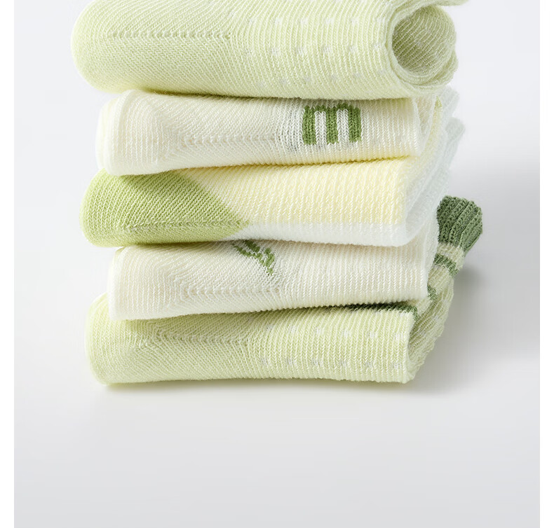 Betis Baby Socks 1-3 Years Spring Summer Thin Breathable Mid-Calf Socks for Boys and Girls 15