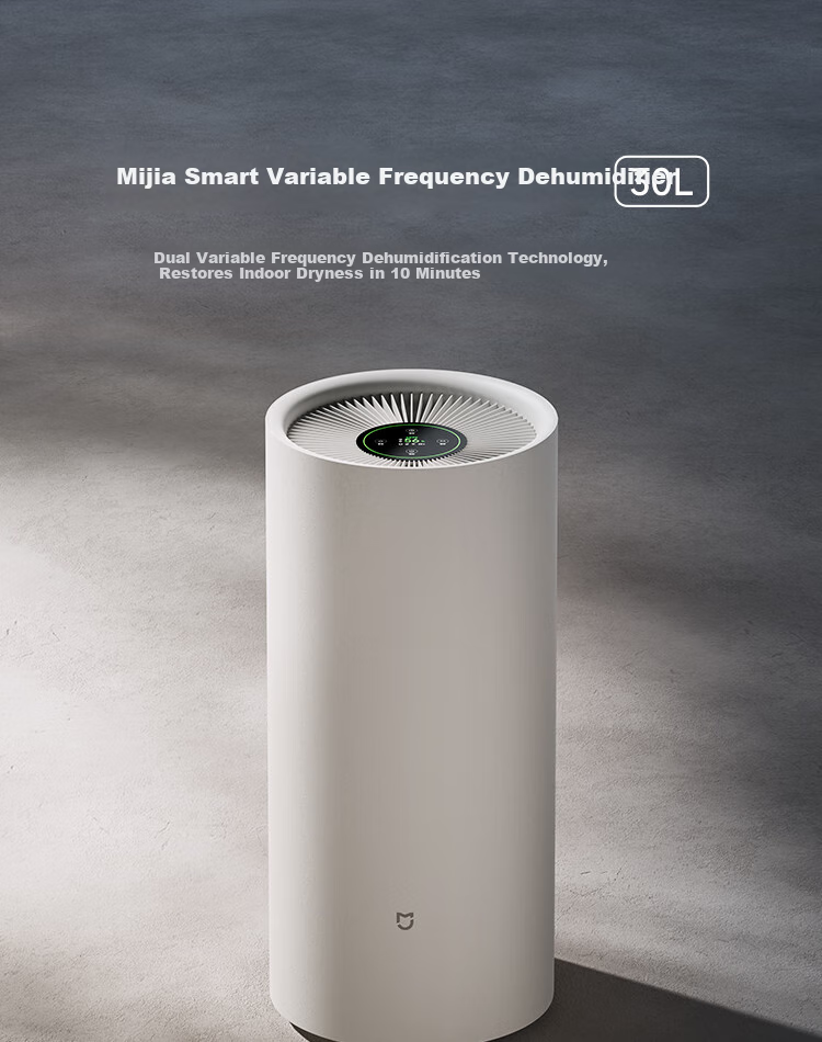 Mijia Xiaomi Dehumidifier Max Full Inverter Dehumidifier Air Purifier All-in-One Home Villa Basement Clothes Drying Dehumidifier VD60J-VA5A 1