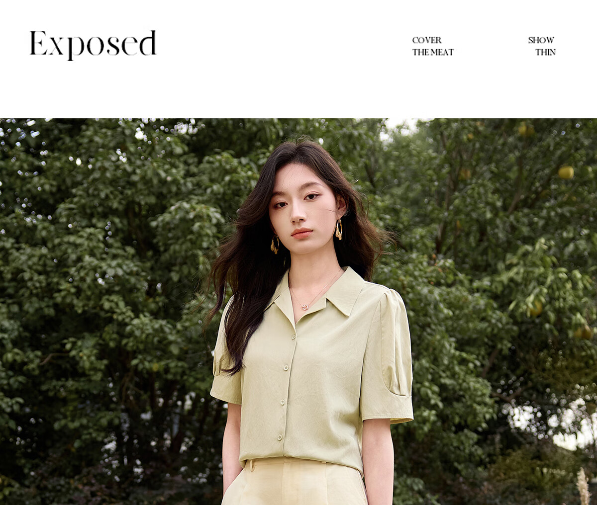Chushen Summer Short Sleeve Shirt Women Fashion Lapel Design Commuter Casual Blouse S52S004 Light Yellow L 20