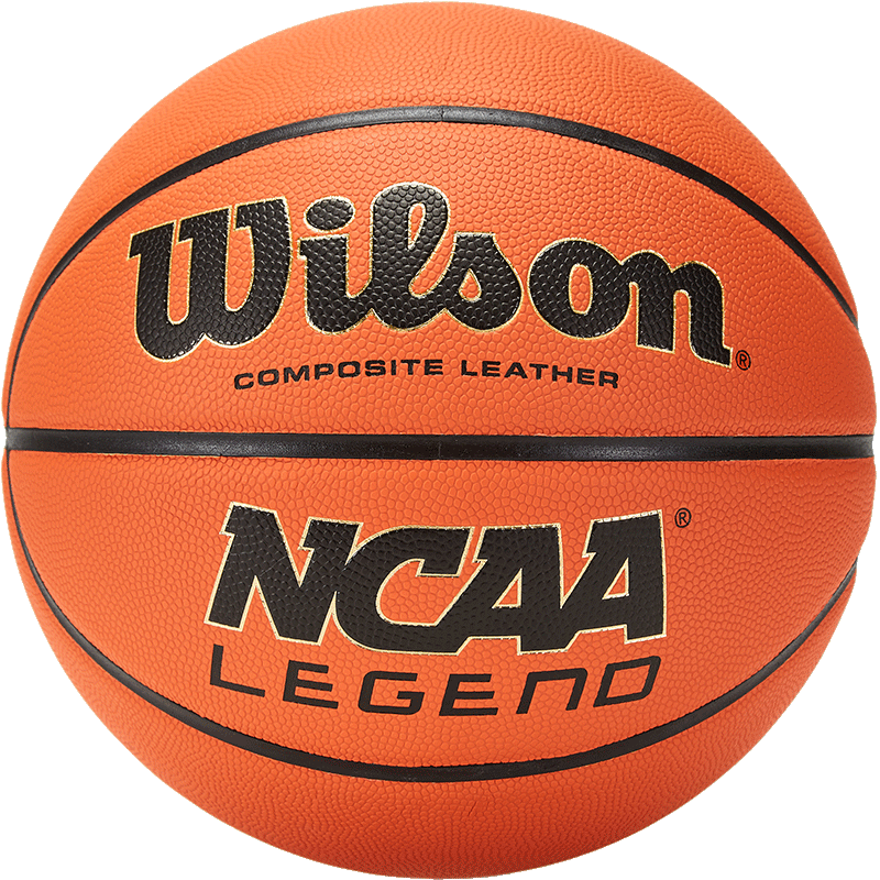 Wilson NCAA LEGEND Series Adult Basketball, Indoor And Outdoor Use, Size 7 Ball