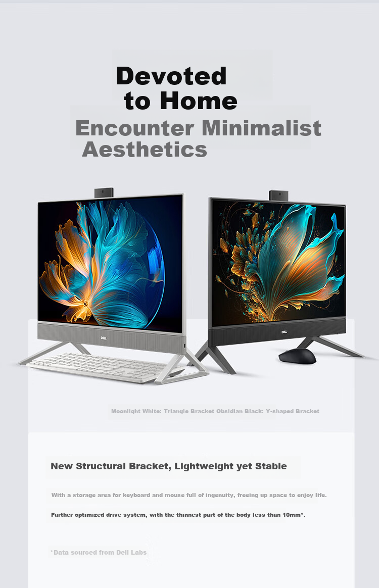 DELL Inspiron New High-End All-In Desktop Computer (13th Gen I7, 16GB RAM, 1TB Storage) Aesthetically White, 27-Inch Eye-Protection Large Screen, Commercial Office Use, Entertainment And Learning Machine 5