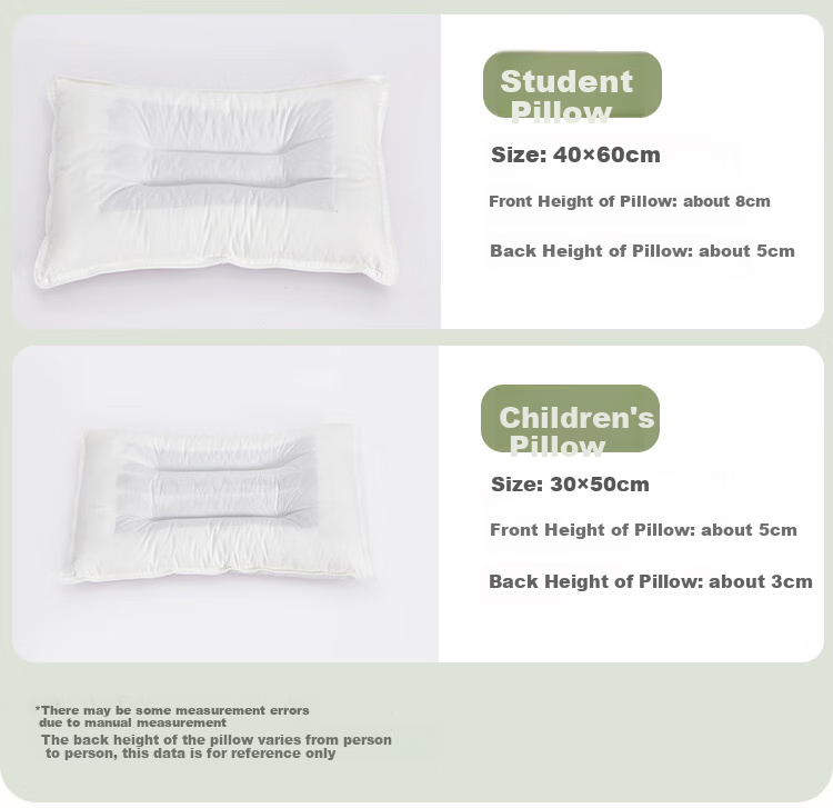 Dohia Home Textile Pillow, Cassia Seed Pillow Core with Pure Cotton Fabric, Adult Herbal Pillow, Cassia Seed Pillow, 74*48cm, Single Piece 12