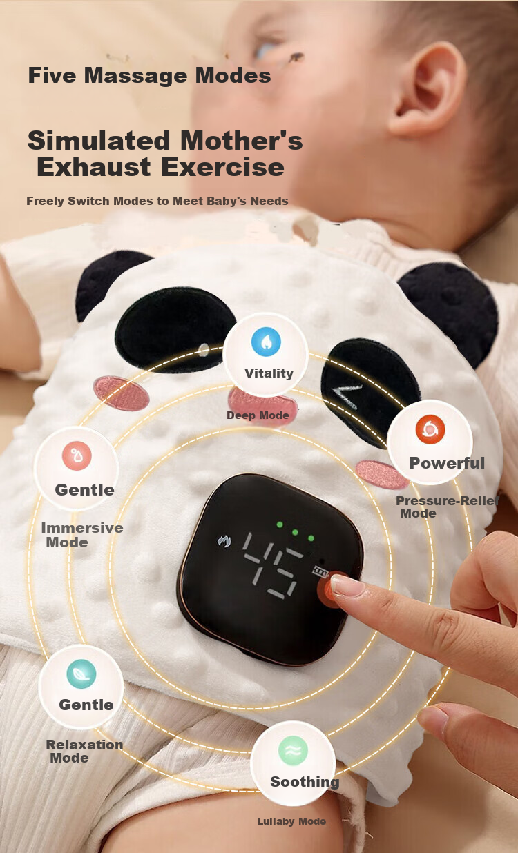 Baoshi Slope Pillow, Baby Prone Sleeping, Newborn Head-Lifting Training Pillow, 0-1 Year Old Gas Relief And Breastfeeding Aid, Two-Month Sleep Aid 5