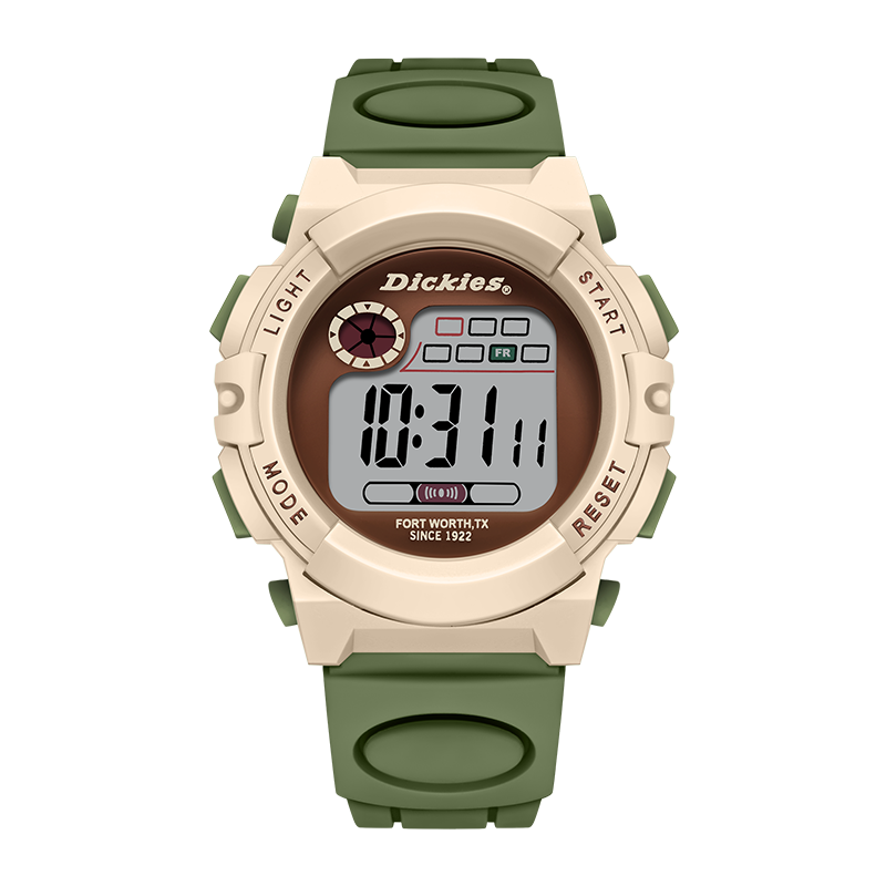 Dickies Electronic Watch, Student Watch, Exam Watch, Sports Watch for Men And Women, Large Digital Display, Luminous, Timer Function, Gift for Children, CL-678, Brow