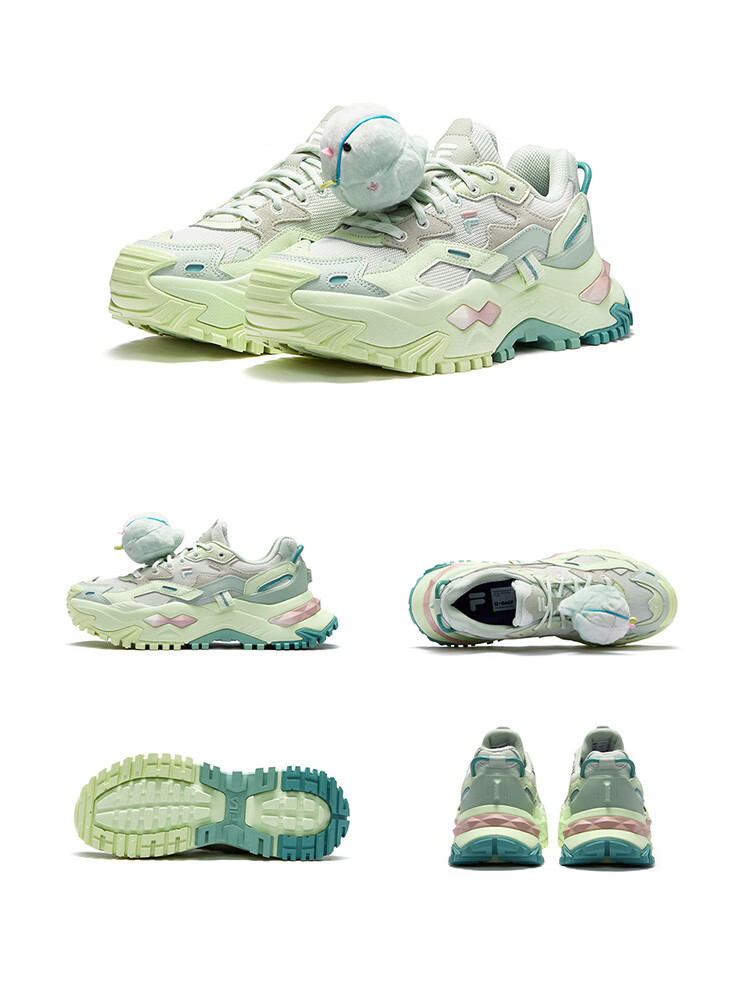 FILA FUSION Women's Candy Casual Thick-Soled Dad Sneakers Sports Shoes 17