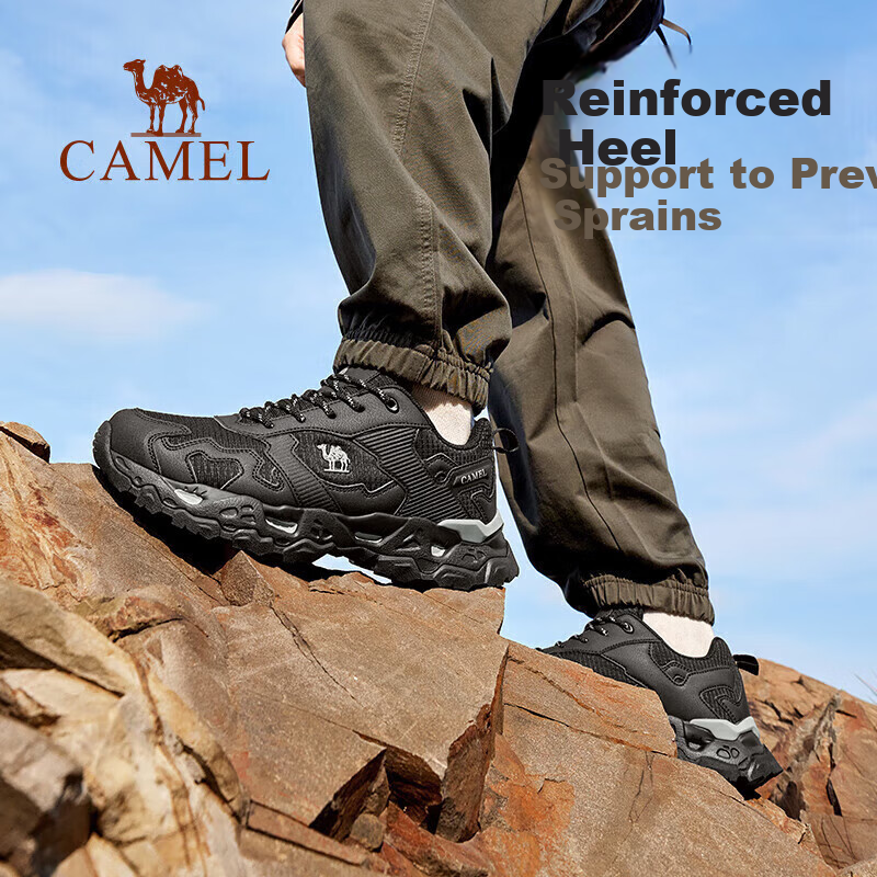 CAMEL [Moyan] Мужские и женские походные треккинговые ботинки для активного отдыха, водонепроницаемые, нескользящие, для горного альпинизма, размер 42