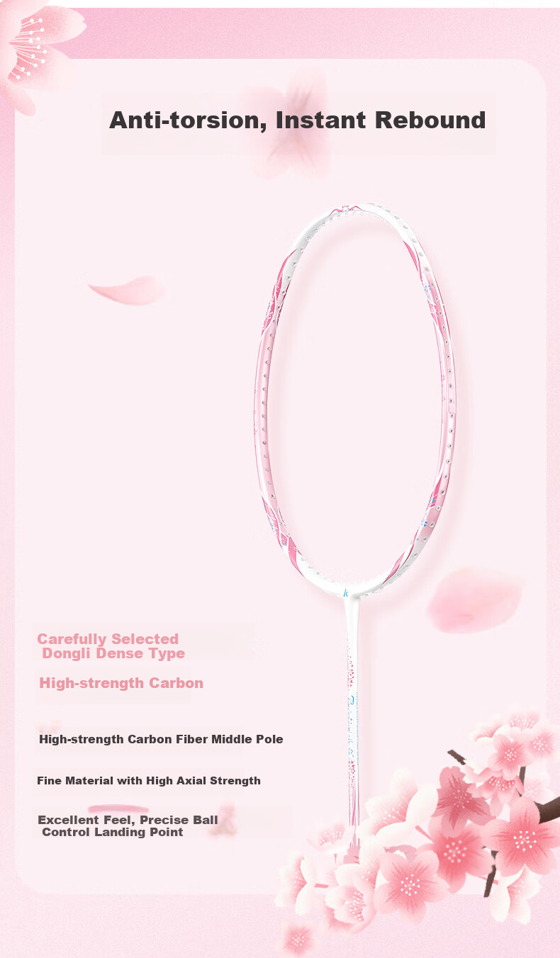 KAWASAKI Badminton Racket, Peppa Pig Design, for Children And Teenagers, Double Rackets, Carbon Fiber Mid-Shaft, Student Pair Rackets, Orange And Green (Pre-Strung) 4
