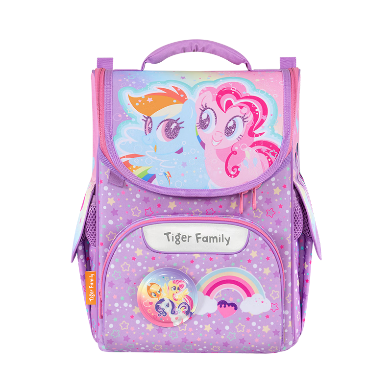 TigerFamily Children's Backpack for Primary School Students Grades 1-3, Spine-Protecting And Load-Reducing Large Capacity Backpack for Girls And Boys