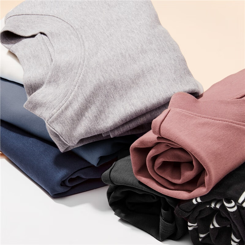 Женская лонгслив Giordano, однотонная, базовый стиль, с полувысоким воротом, из 100% хлопка, артикул 05322803