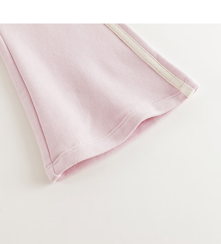 MARC&JANIE Girls' Bowknot Color-Block Flared Pants Children's Trousers 2025 Spring 250266 14
