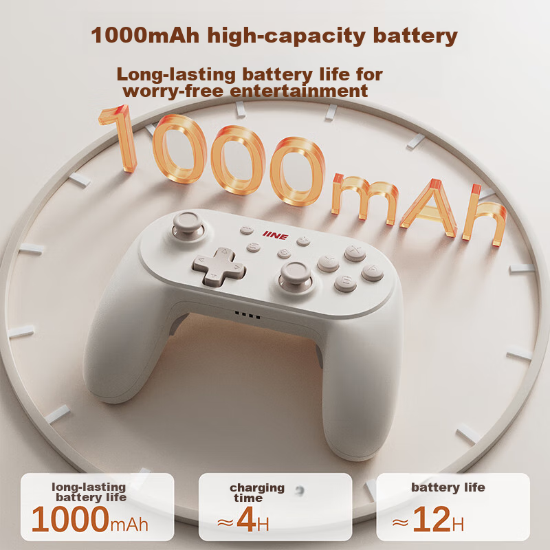 Liangzhi (INE) Little Steel Cannon Controller Switch2 Awakening PRO Controller Bluetooth Wireless Mobile Phone PC Steam TV Macro Recording Pokemon ZA NS2 Accessory 4