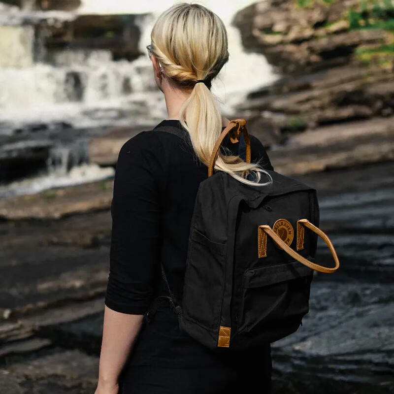 Fjällräven G-1000 Backpack Unisex Travel Sports Outdoor Bag 23565-550 Black 16L